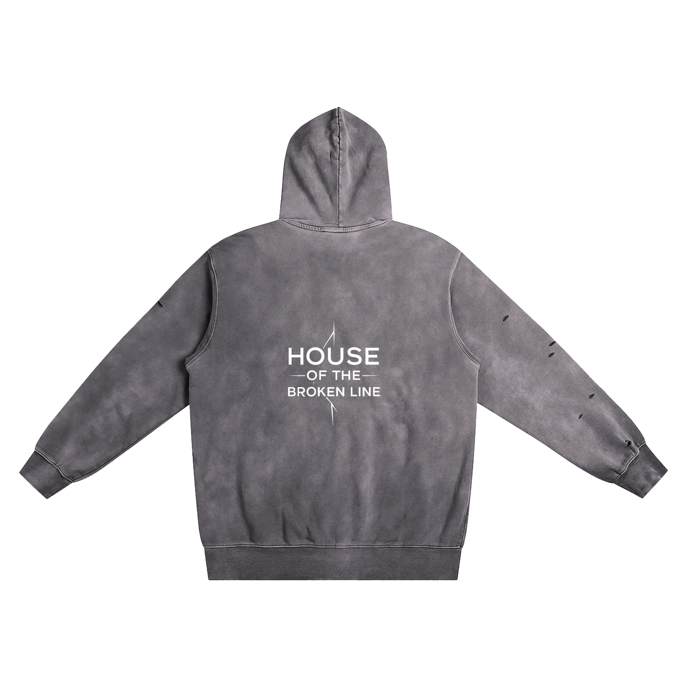 The Blanks Heavyweight Hand-Frayed Hoodie