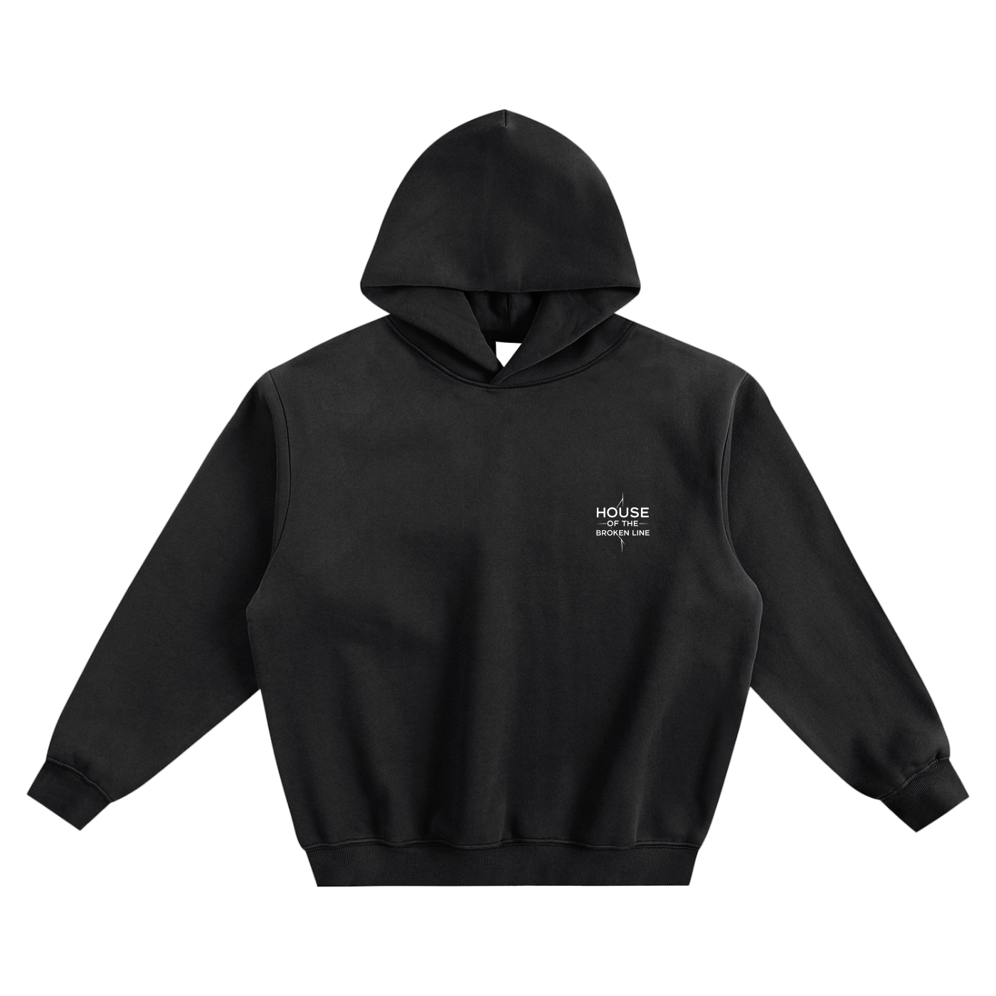 The Blanks Fleeced Boxy Hoodie