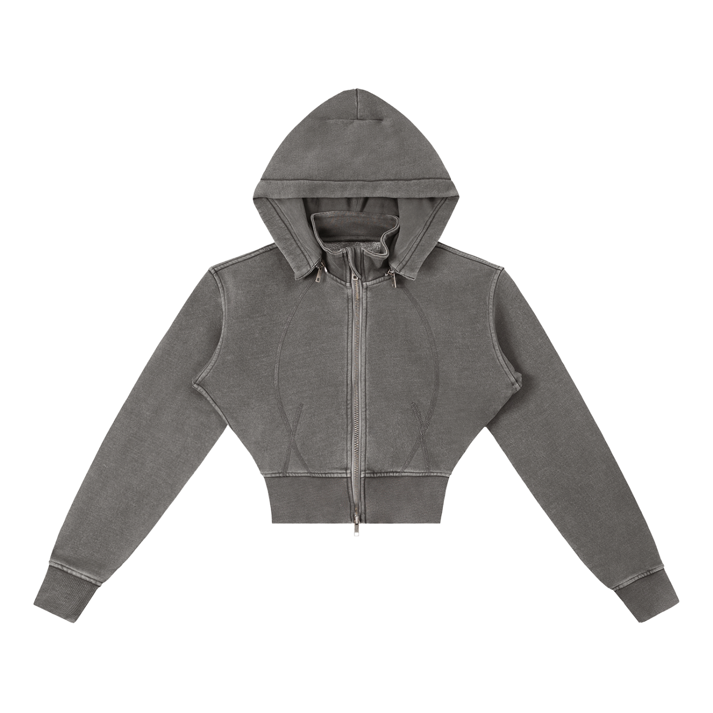 The Studio Crop Hoodie
