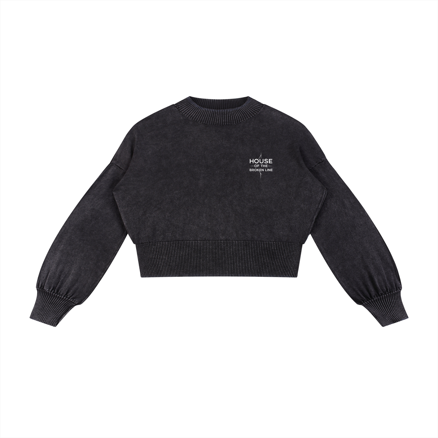The Short Order Balloon Sleeve Cropped Sweater