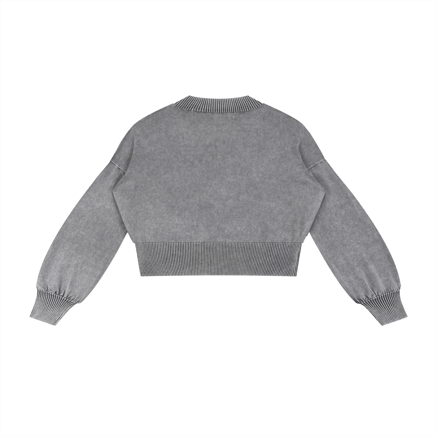 The Short Order Balloon Sleeve Cropped Sweater