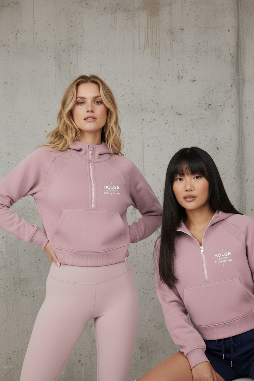 The Blanks Half-Zip Hoodie