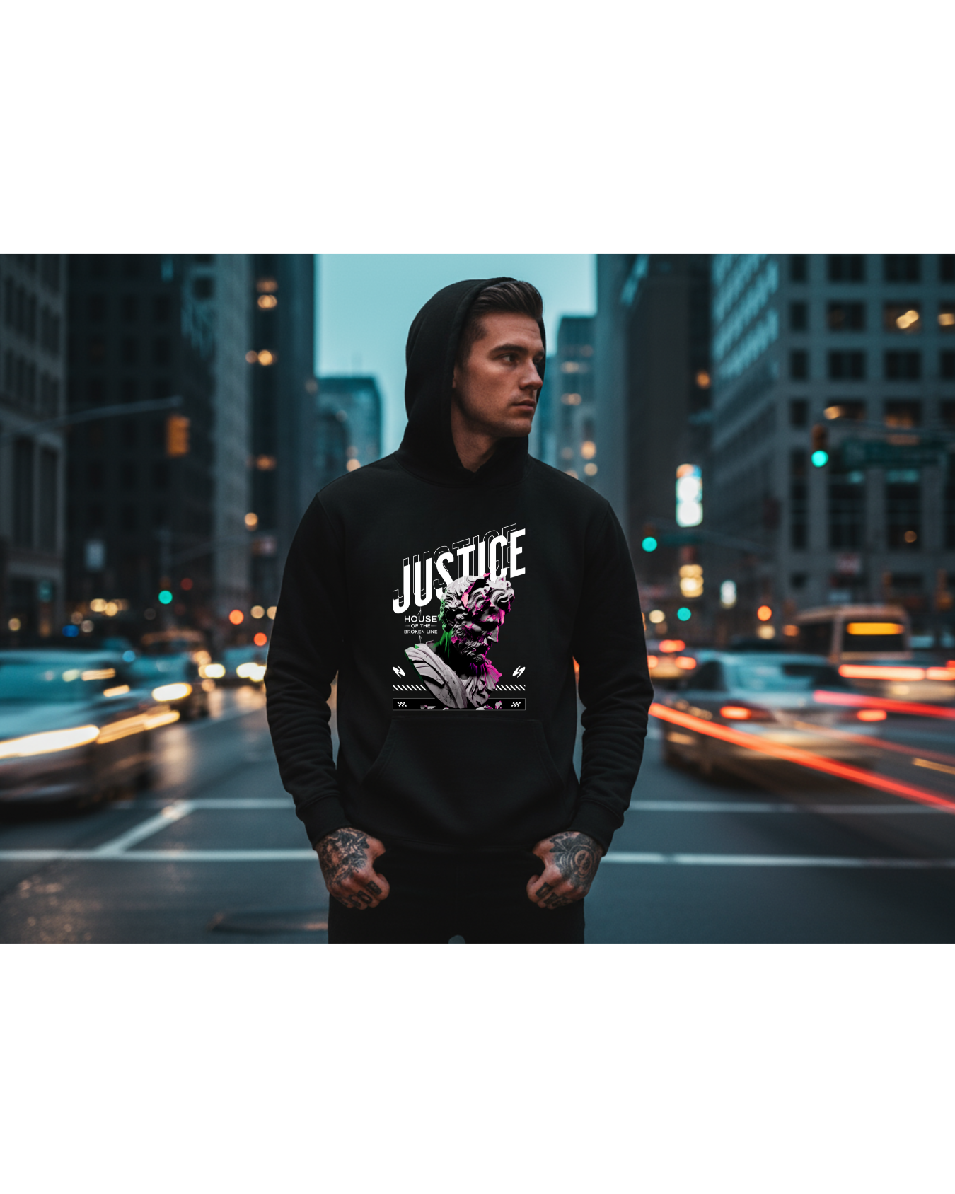 Divine Justice Box Hoodie