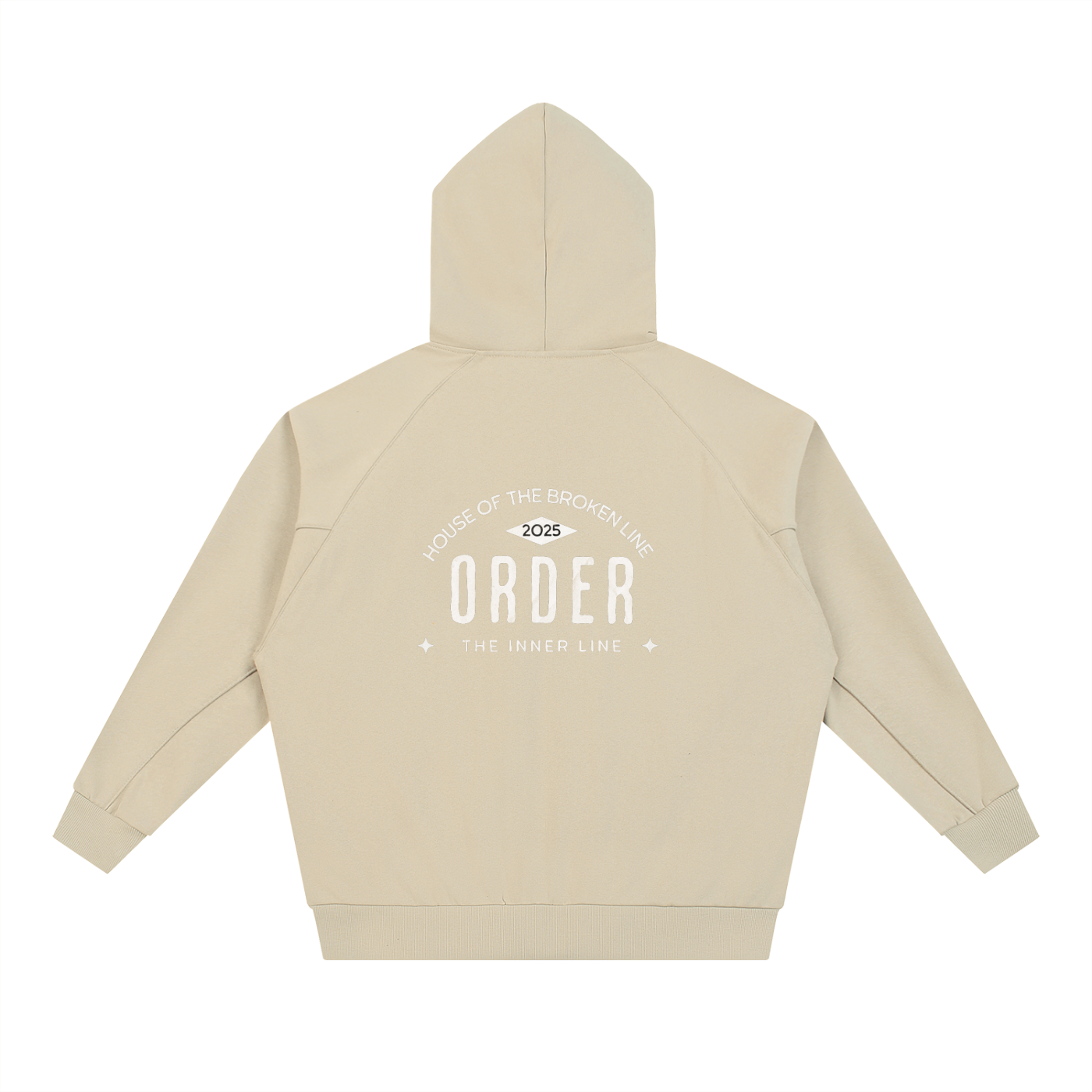 The Inner Line Dolman Zip-Through Fleece Hoodie