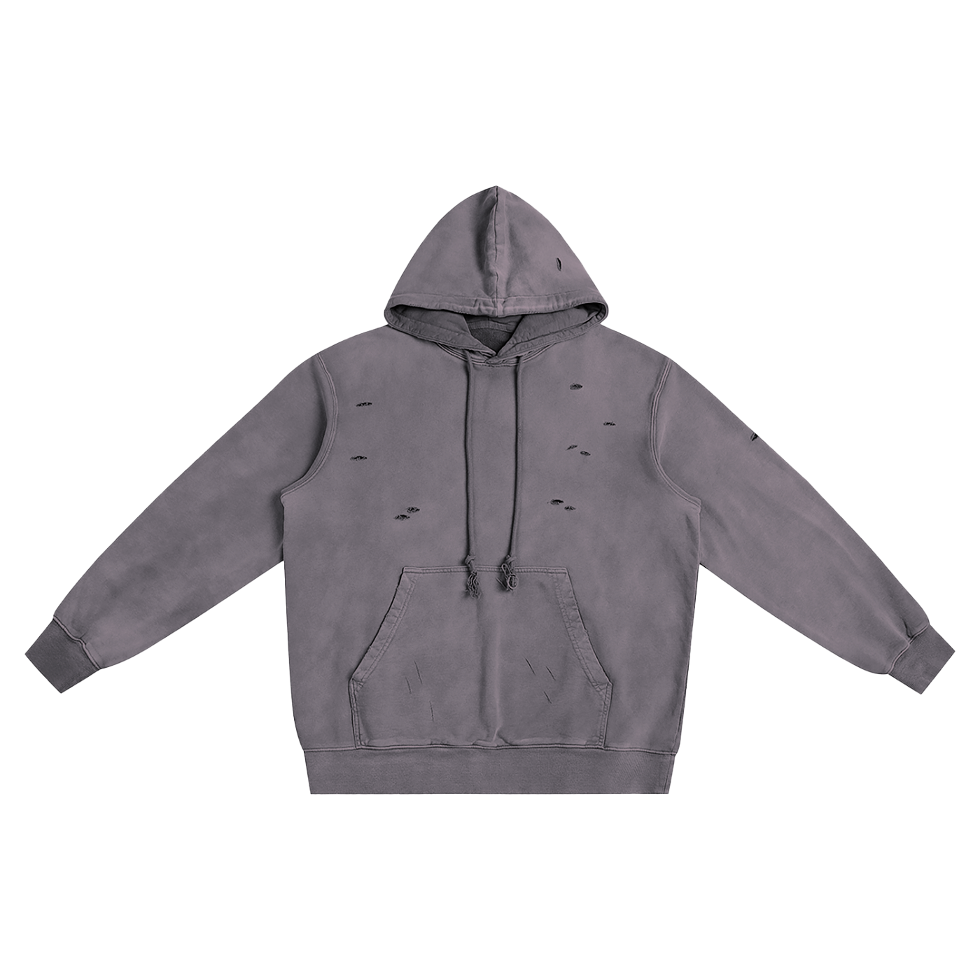 The Blanks Heavyweight Hand-Frayed Hoodie