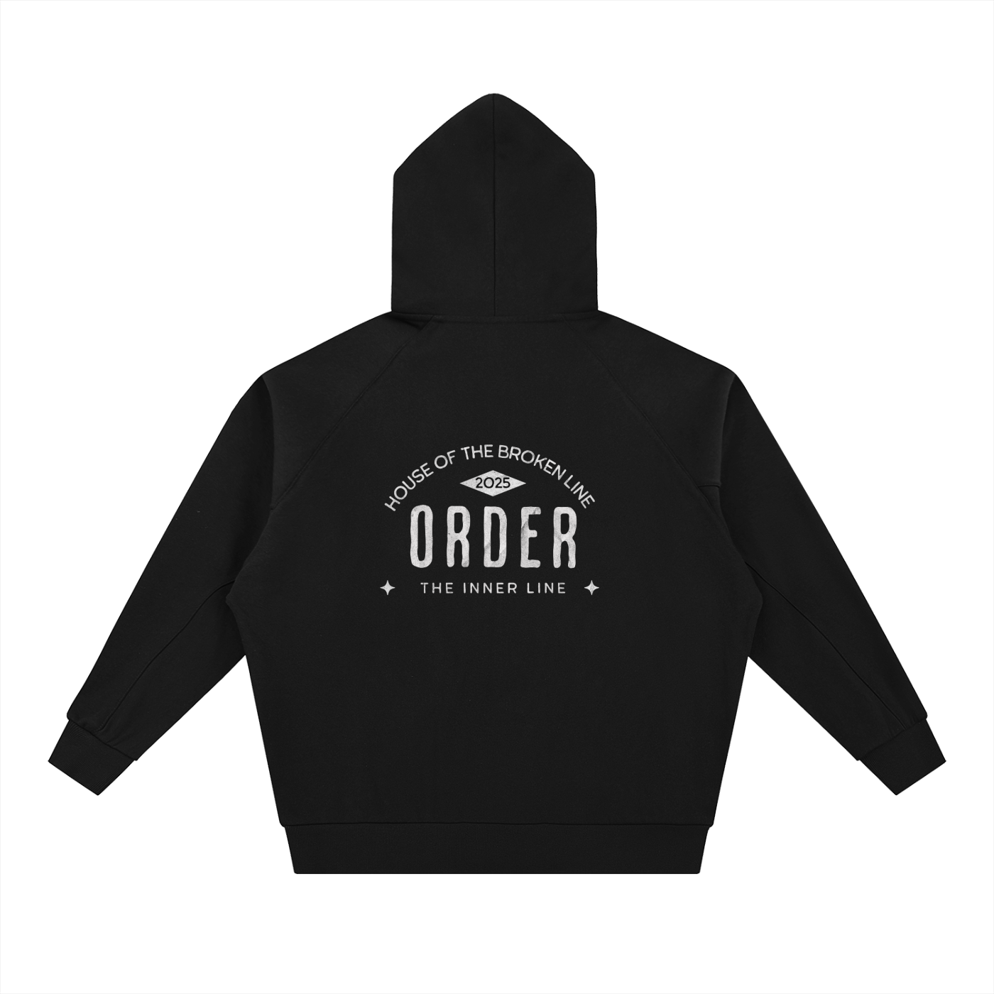 The Inner Line Dolman Zip-Through Fleece Hoodie