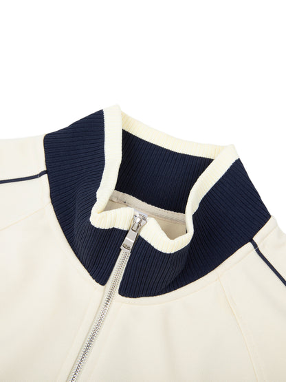 The Broken Line Zip Track Jacket