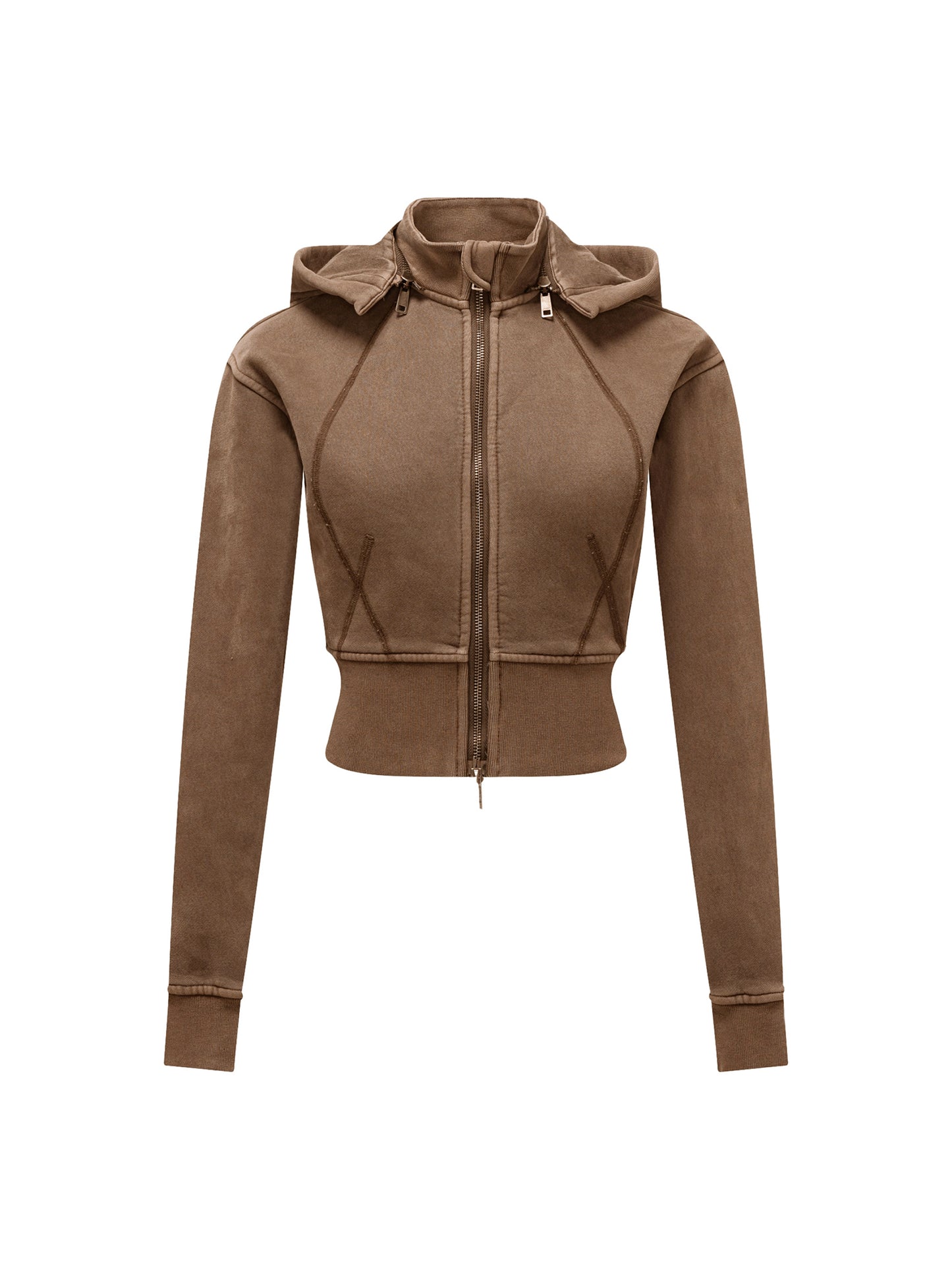 The Studio Crop Hoodie