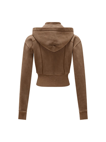 The Studio Crop Hoodie