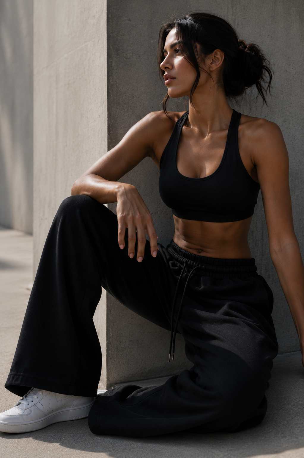 Kage (影 – Shadow) Straight-Leg Sweatpants